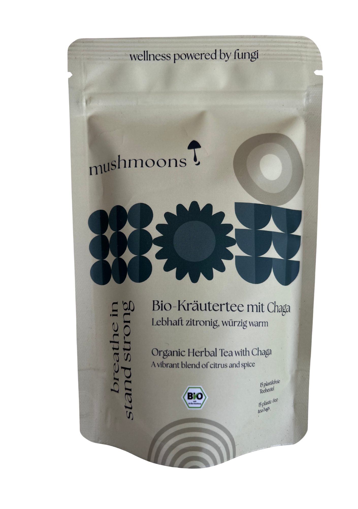 breathe in, stand strong - Chaga Kräutertee