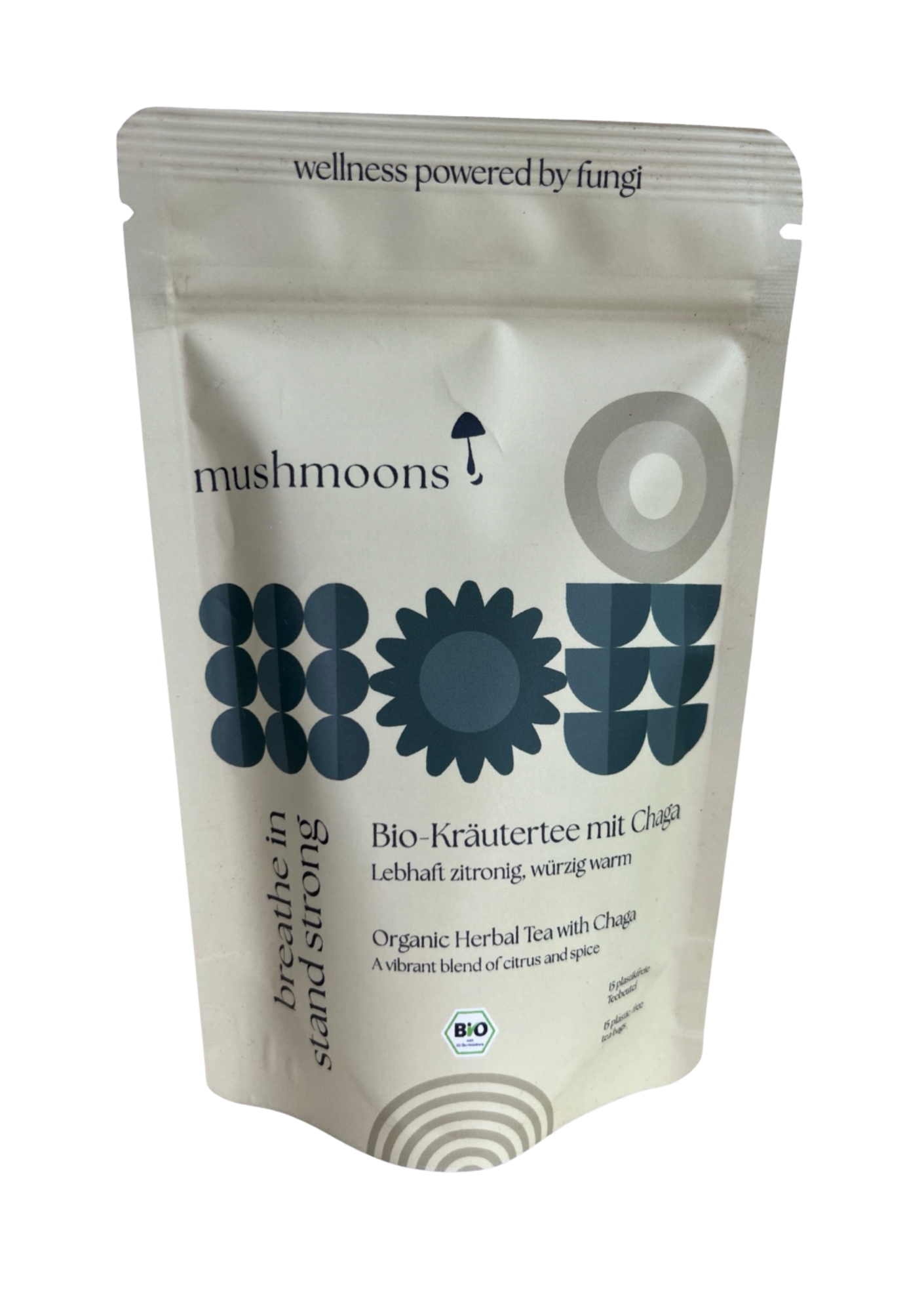 breathe in, stand strong - Chaga Kräutertee